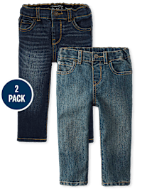 Baby And Toddler Boys Skinny Jeans 2-Pack