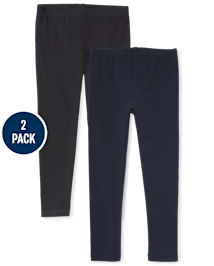 Lot de 2 Leggings pour fille - Plus