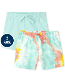 Baby Tie Dye Shorts 2-Pack