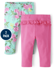 Baby girl floral pants top