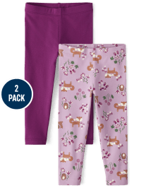 Girls fox leggings discount