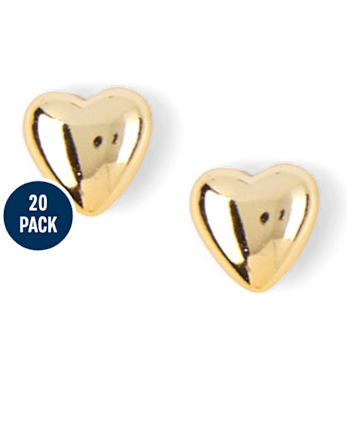Boucles d'oreilles pour filles (lot de 20)