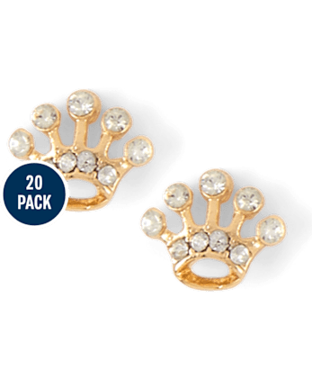 Boucles d'oreilles pour filles (lot de 20)