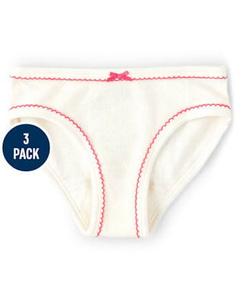 Girls Penguin Underwear 3-Pack