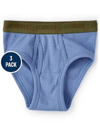 Boys Campout Brief Underwear 3-Pack