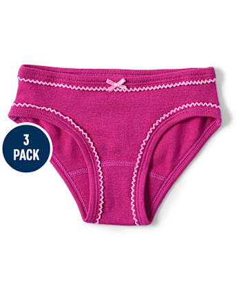 Girls Royal Princess Underwear 3-Pack