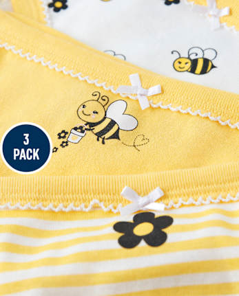 Girls Bee Underwear 3-Pack