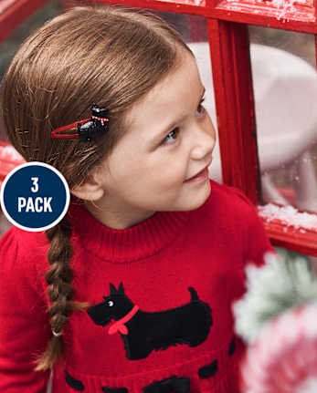 Girls Dog Curly Hair Set - London Calling