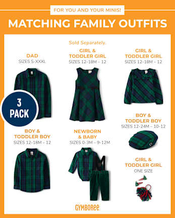 Girls Holiday Curly Hair Clips And Hair Tie 3-Pack - Nutcracker