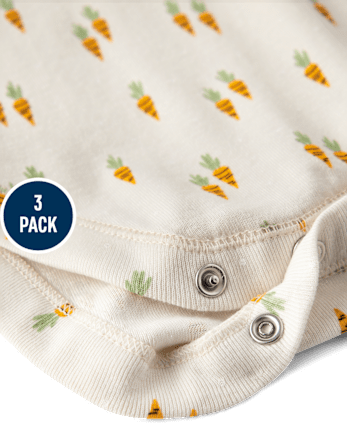 Baby Bunny Bodysuit 3-Pack - Homegrown by Gymboree