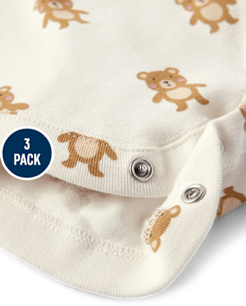 Baby Bear Bodysuit 3-Pack - Homegrown By Gymboree