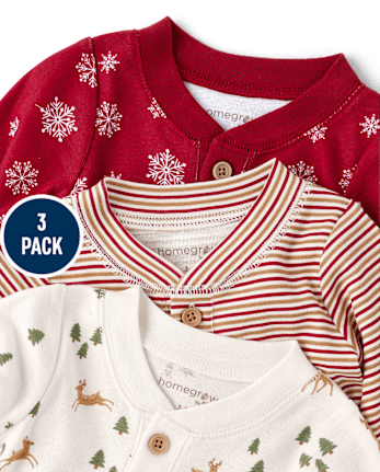 Baby Holiday Bodysuit 3-Pack - Homegrown by Gymboree