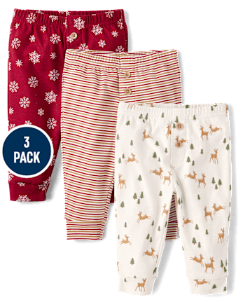 Baby Holiday Pants 3-Pack - Homegrown by Gymboree