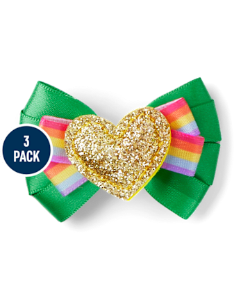 Girls 3-Piece Hair Set - Little Leprechaun