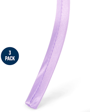 Girls 3-Piece Hair Set - Lavender Fields