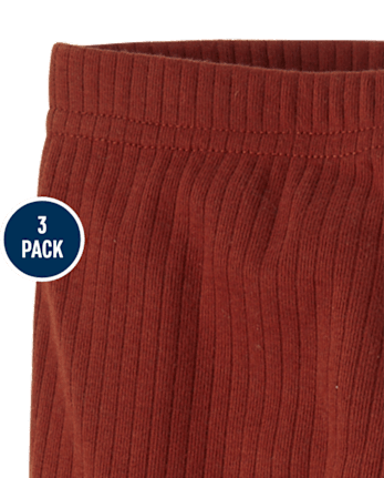 Pantalons bébé hérisson, lot de 3