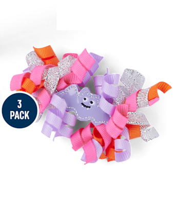 Girls Halloween 3-Piece Hair Set - Halloween