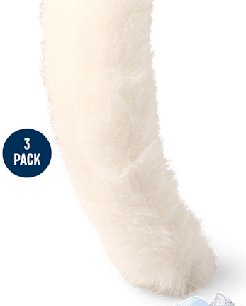 Girls Snowflake 3-Piece Hair Set - First Frost
