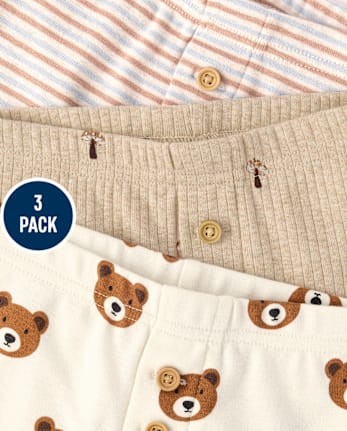 Baby Bear Pants 3-Pack - Homegrown by Gymboree