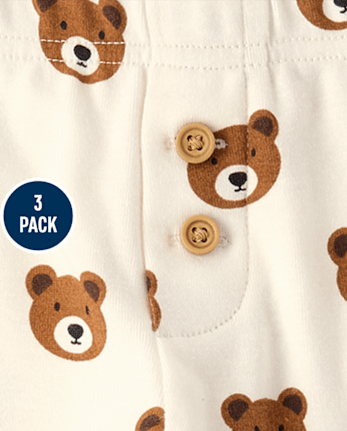 Baby Bear Pants 3-Pack