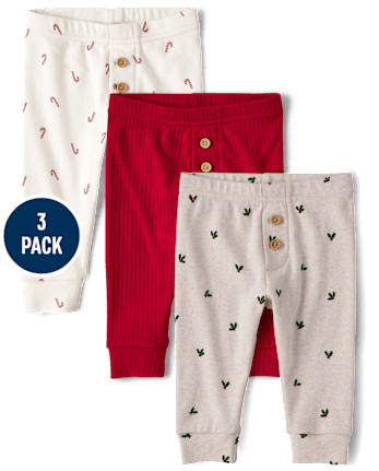 Baby Holiday Pants 3-Pack - Homegrown by Gymboree