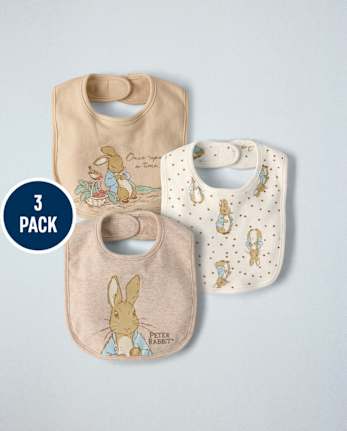Baby Peter Rabbit™ Bib 3-Pack