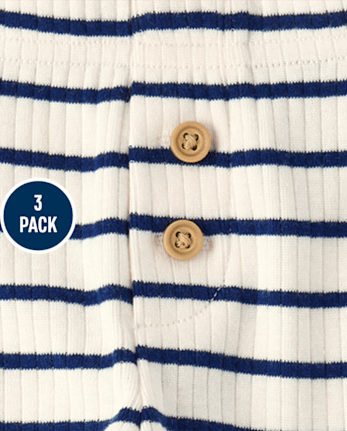 Baby Boys Fish Pants 3-Pack