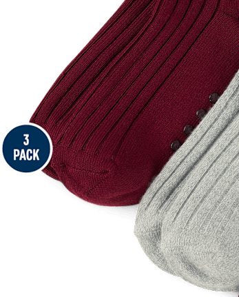 Boys Crew Socks 3-Pack - Little Essentials