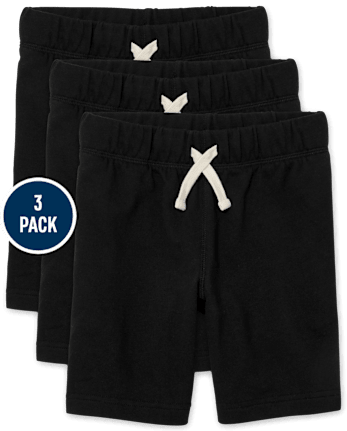 Lot de 3 shorts en molleton pour garçon