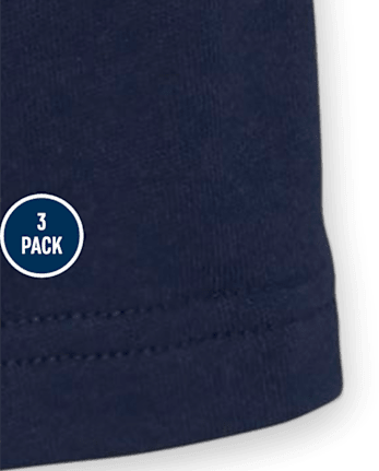 Lot de 3 shorts en molleton pour garçon