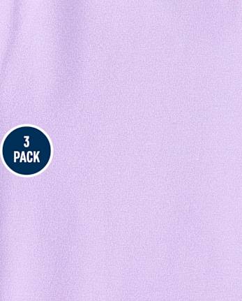 Girls Rainbow Star Capri Leggings 3-Pack