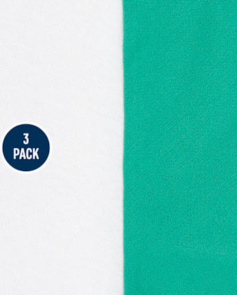 Pack de 3 camisetas raglán para niño