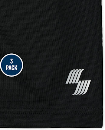 Boys Basketball Shorts 3-Pack