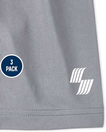 Boys Basketball Shorts 3-Pack