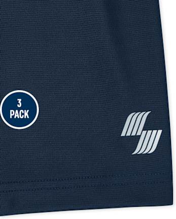Boys Basketball Shorts 3-Pack