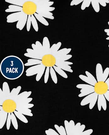 Toddler Girls Print Capri Leggings 3-Pack