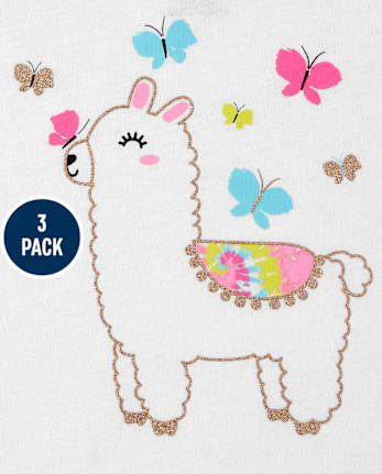 Toddler Girls Tee Shirt 3-Pack