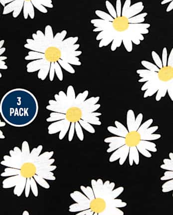 Paquete de 3 camisetas para niñas pequeñas