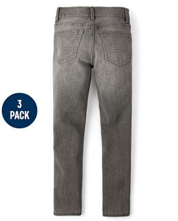 Lot de 3 jeans super skinny pour garçon