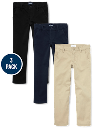 Girls plus uniform pants online