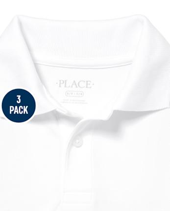 Boys Uniform Performance Polo 3-Pack