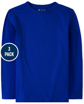 Boys Basic Layering Tee 3-Pack