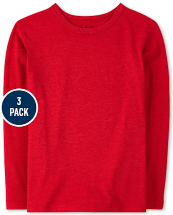 Boys Basic Layering Tee 3-Pack