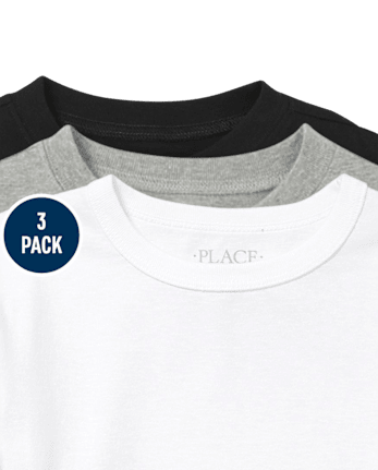 Boys Basic Layering Tee 3-Pack