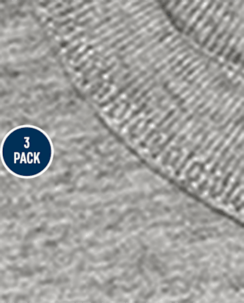 Lot de 3 t-shirts superposés de base pour garçons