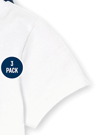 Camiseta Niños pequeños Niña 3-Pack