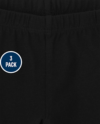 Toddler Girls Bike Shorts 3-Pack