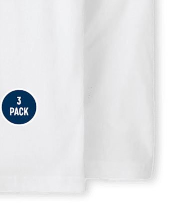 Baby And Toddler Boys Basic Layering Tee 3-Pack