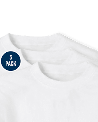 Baby And Toddler Boys Basic Layering Tee 3-Pack