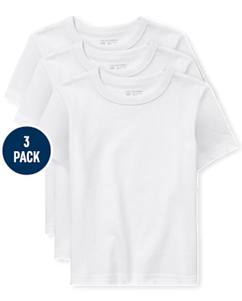 Lot de 3 t-shirts pour bébés et tout-petits garçons